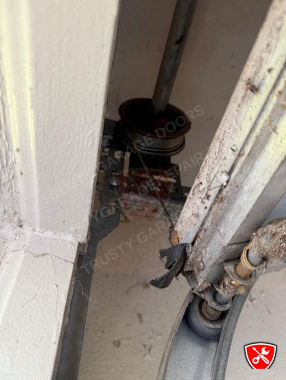 Garage Door Double Spring Replacement in Colleyville, TX