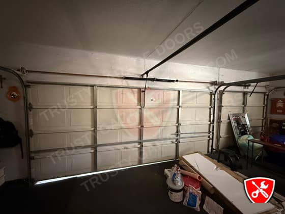 Garage Door Double Spring Replacement in Flower Mound, TX