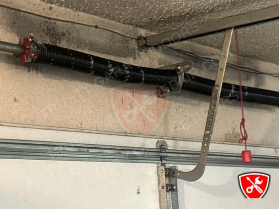 Garage Door Double Spring Replacement in Fort Worth, TX
