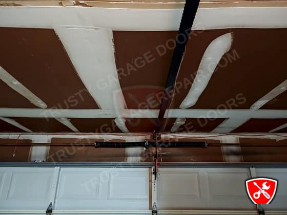 Garage Door Double Spring Replacement in Garland, TX