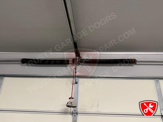 Garage Door Double Spring Replacement in Mansfield, TX