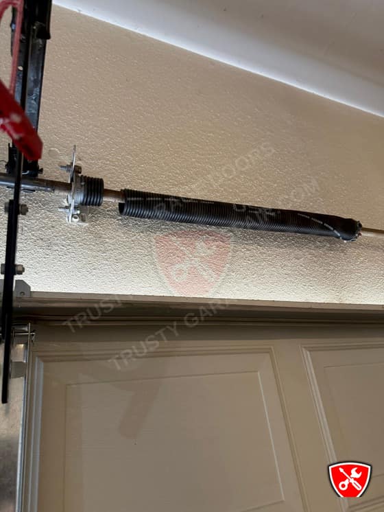 Garage Door Double Spring Replacement in Corinth, TX