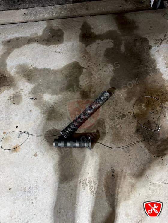 Garage Door Double Spring Replacement in Flower Mound, TX