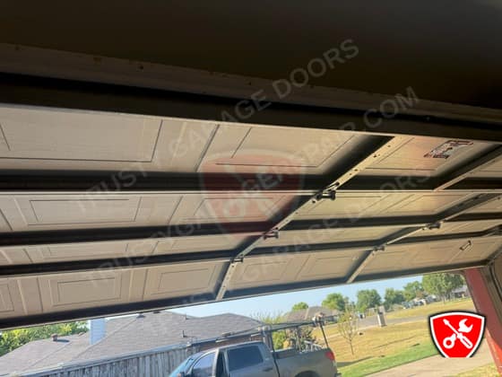 Garage Door Double Spring Replacement in Nevada, TX