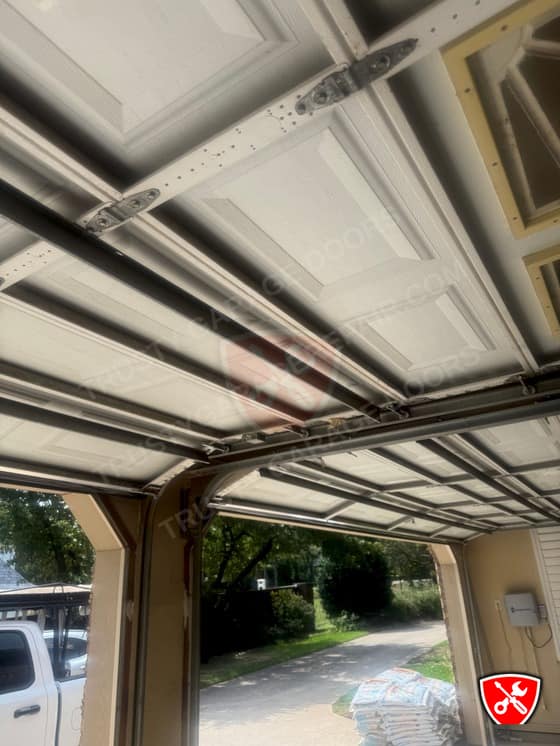 Garage Door Double Spring Replacement in Southlake, TX