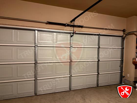 Garage Door Double Spring Replacement in Wylie, TX