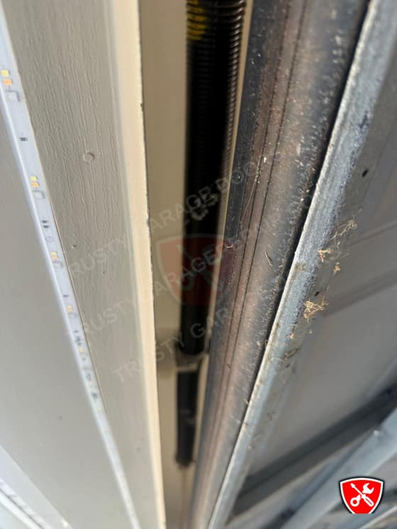 Garage Door Double Spring Replacement in Fort Worth, TX