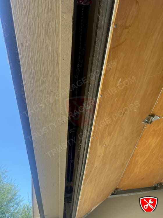 Garage Door Double Spring Replacement in Frisco, TX