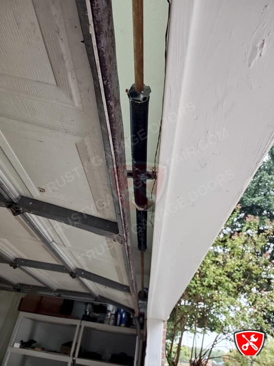 Garage Door Double Spring Replacement in North Richland Hills, TX