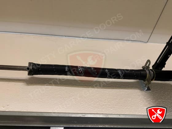 Garage Door Double Spring Replacement in Allen, TX