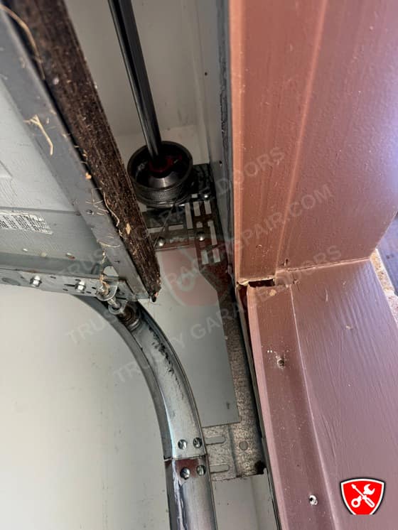 Garage Door Double Spring Replacement in Frisco, TX
