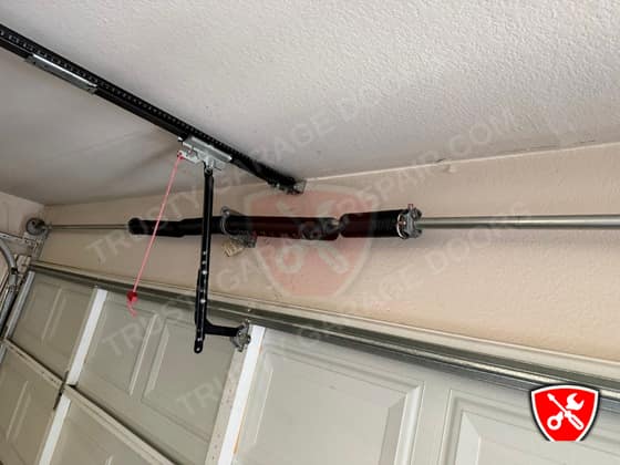 Garage Door Double Spring Replacement in North Richland Hills, TX