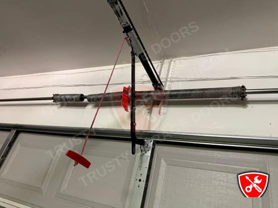 Garage Door Double Spring Replacement in Dallas, TX