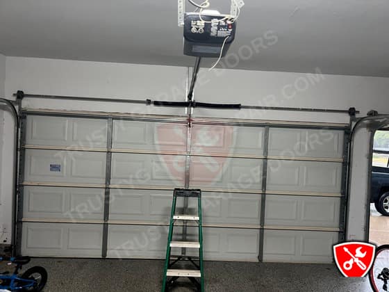 Garage Door Double Spring Replacement in Dallas, TX