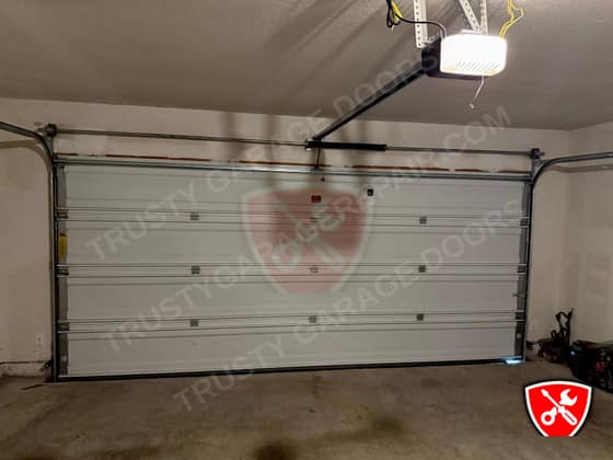 Garage Door Double Spring Replacement in Aubrey, TX