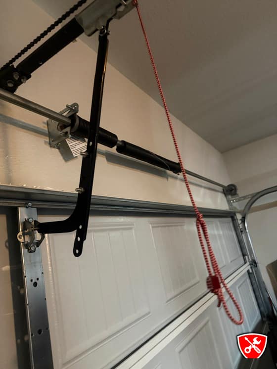 Garage Door Double Spring Replacement in Celina, TX