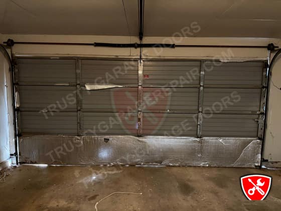 Garage Door Double Spring Replacement in Dallas, TX