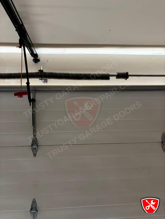 Garage Door Double Spring Replacement in Grand Prairie, TX
