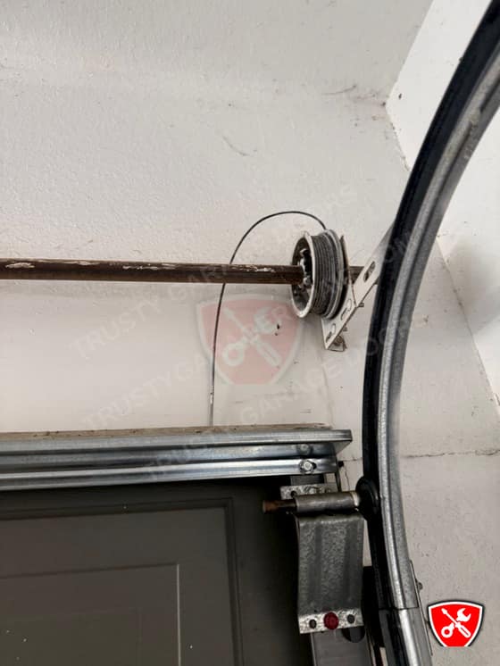 Garage Door Double Spring Replacement in Haltom City, TX