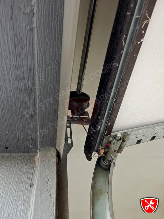 Garage Door Double Spring Replacement in Haslet, TX