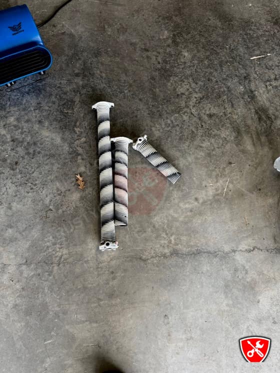 Garage Door Double Spring Replacement in Midlothian, TX