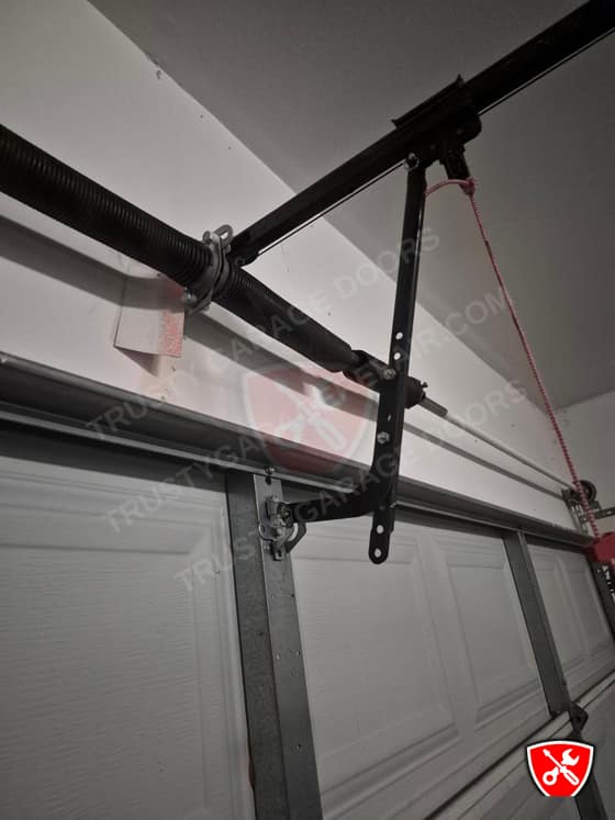 Garage Door Double Spring Replacement in Princeton, TX