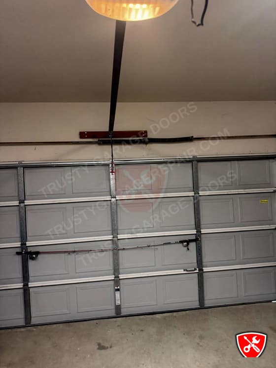 Garage Door Double Spring Replacement in Rowlett, TX