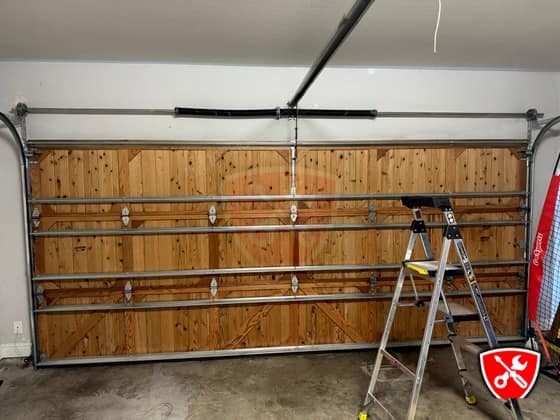 Garage Door Double Spring Replacement in Venus, TX