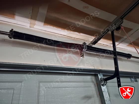 Garage Door Double Spring Replacement in Watauga, TX