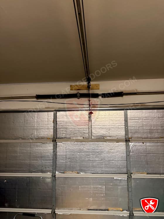 Garage Door Double Spring Replacement in Wylie, TX