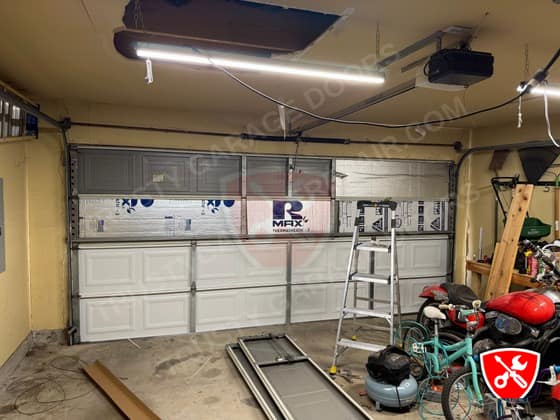 Garage Door Panel Replacement in Grand Prairie, TX