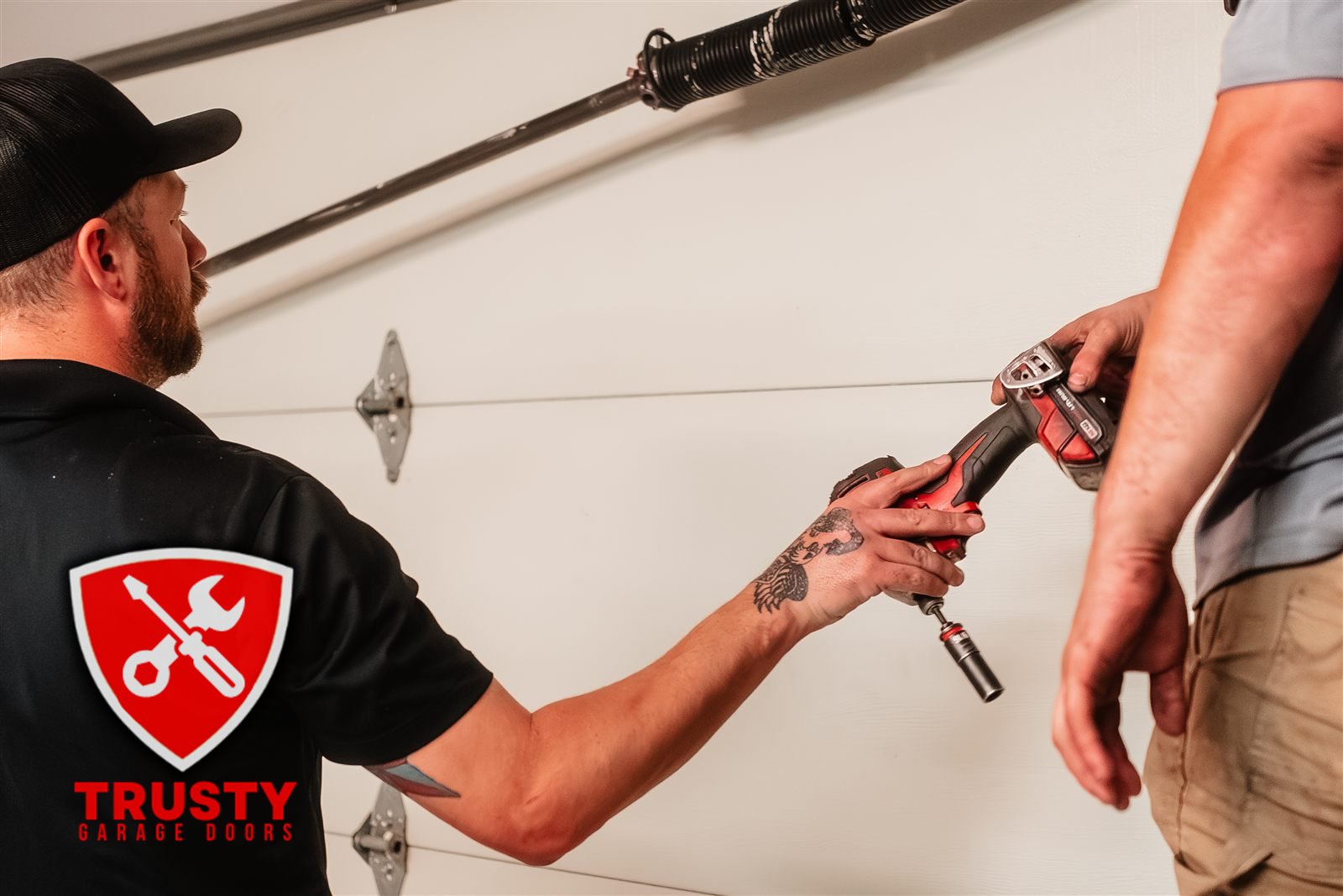Roller bracket repair in Plano, TX