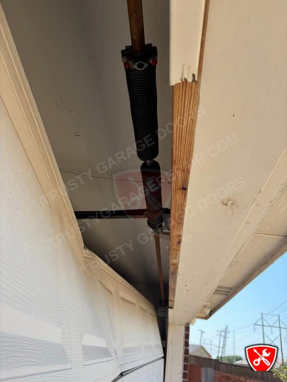 Garage Door Spring Replacement in Mesquite, TX