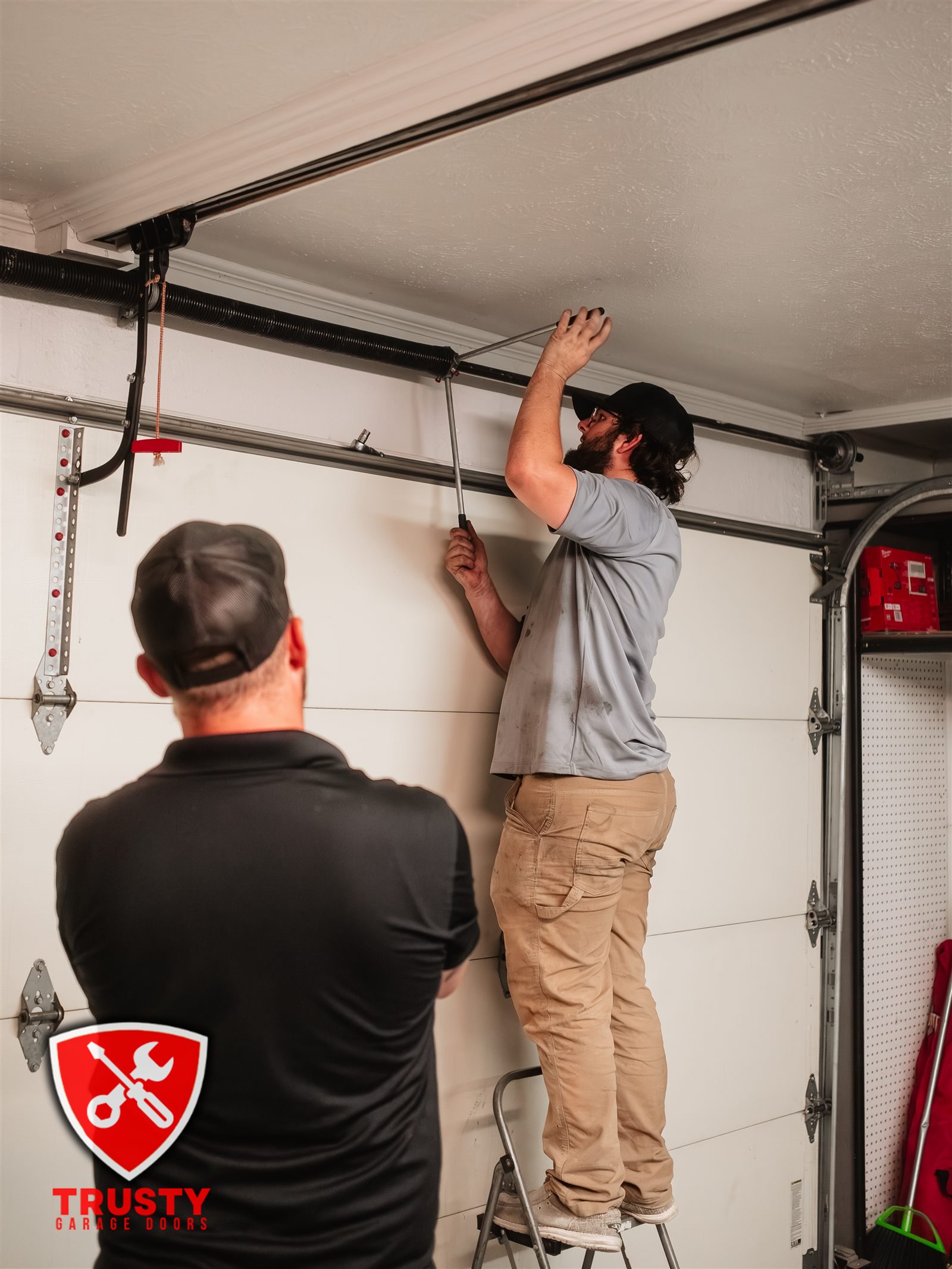 Torsion spring installation in Plano, TX