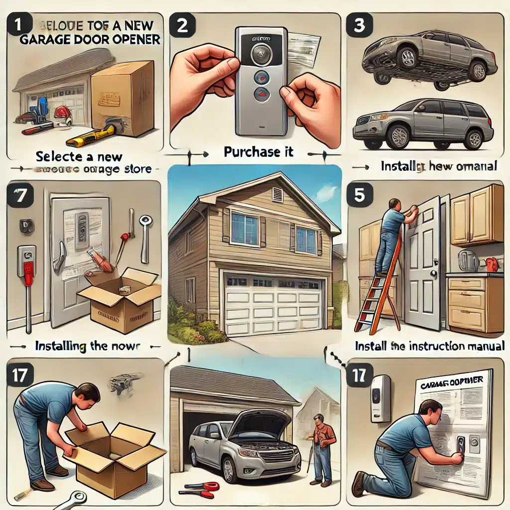 how to get a new garage door opener