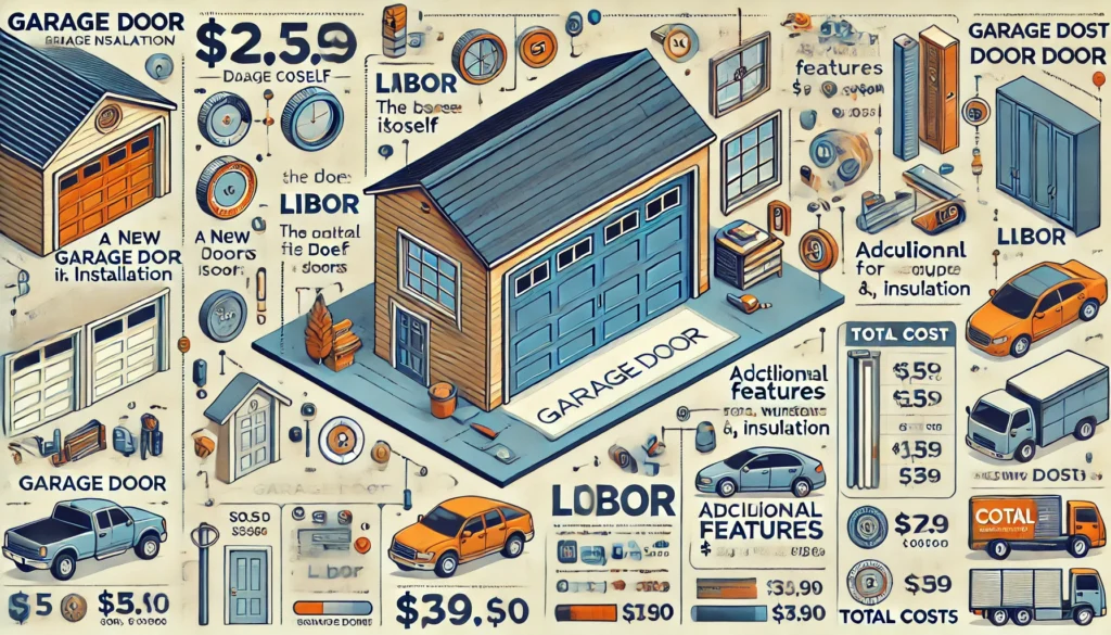 how much does it cost for a new garage door