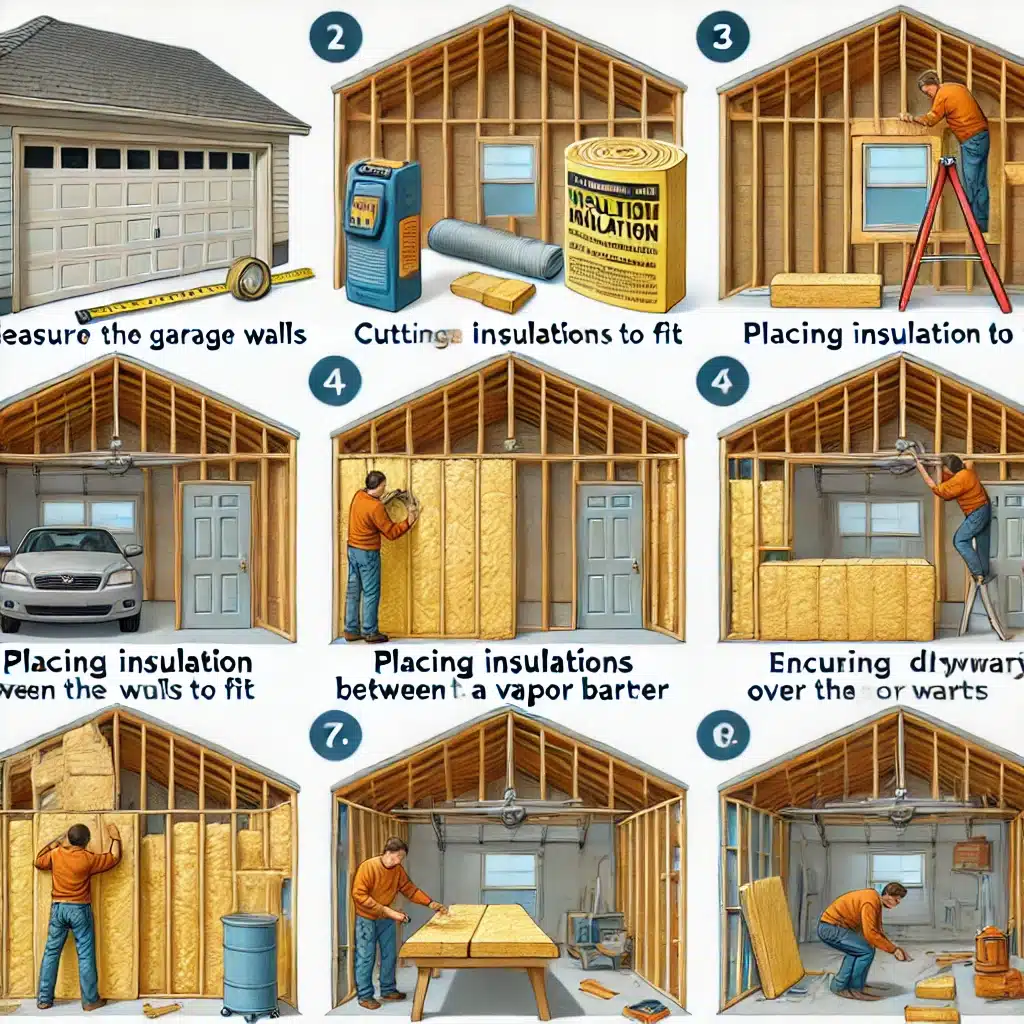 how do you insulate a garage