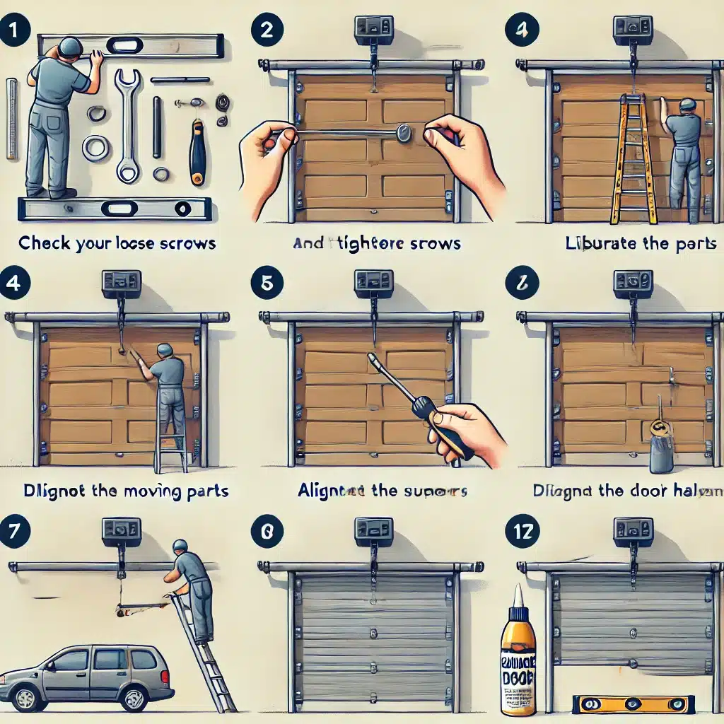 how to fix a garage