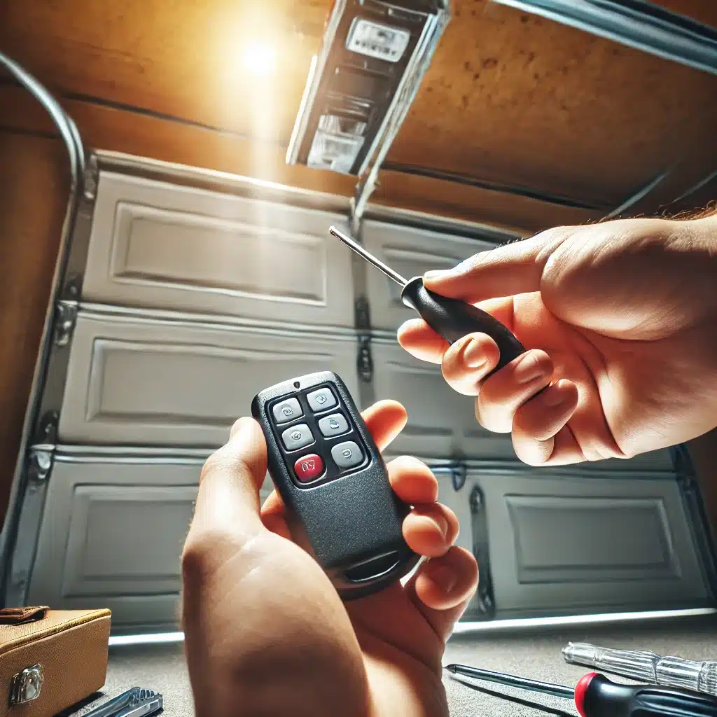 replacing a garage door opener remote