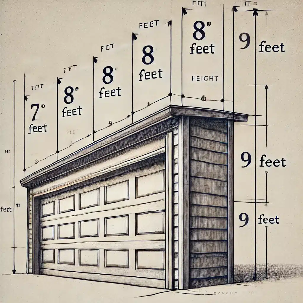 garage door height