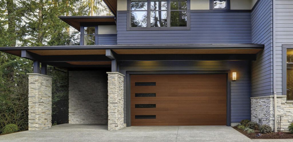 garage door width