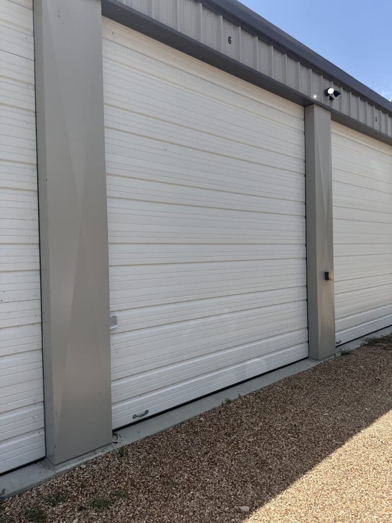 a commercial garage door repair in plano, Texas